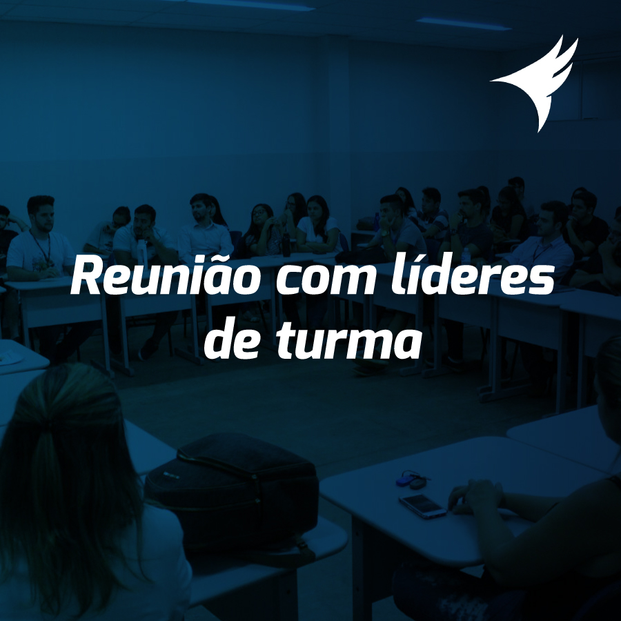 Reunio com lideres de turma